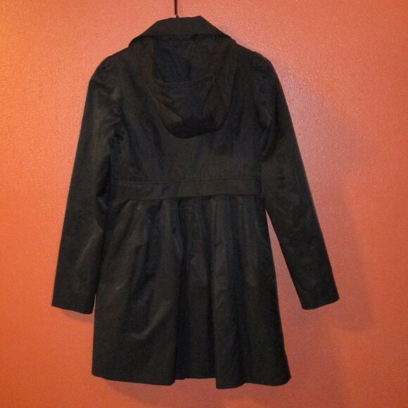 Betsey Johnson Woman X Small Button Down Long Sleeve Hooded Jacket - Picture 5 of 10